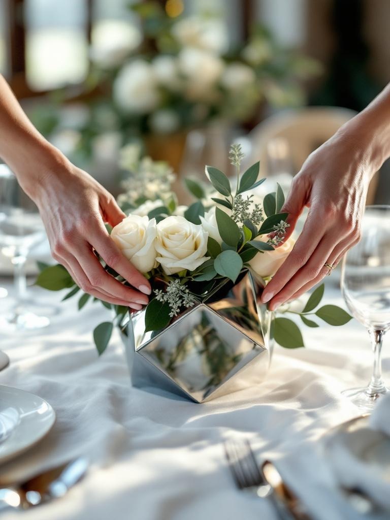 Stainless Steel Wedding Decor: 7 Amazing Ways to Elevate Your Reception (Proven Guide) 3 stainless steel wedding decor - Illustration 2