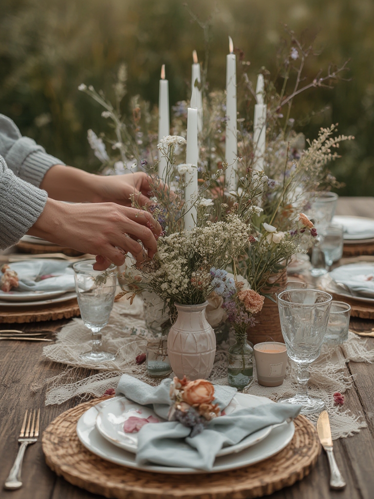 Meadow Style Tablescape: 7 Amazing Ways to Create Lush, Guest-Friendly Tablescapes (Proven Guide) 3 meadow style tablescape - Illustration 2