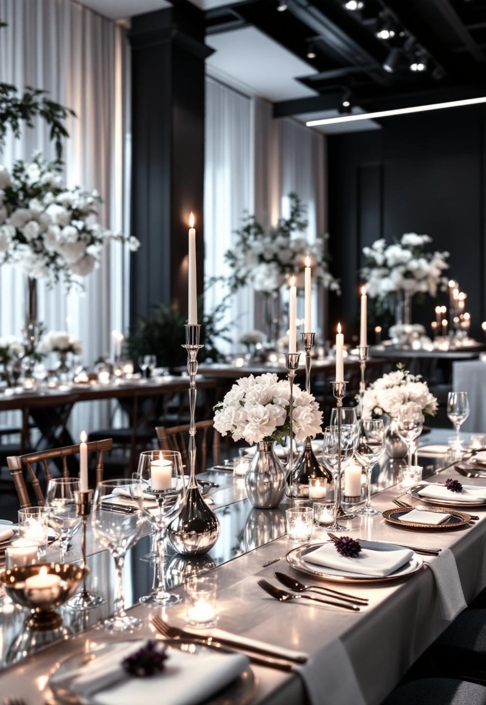 Stainless Steel Wedding Decor: 7 Amazing Ways to Elevate Your Reception (Proven Guide) 2 stainless steel wedding decor - Illustration 1